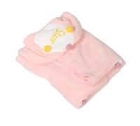 minkissy bata de baño para toalla de baño bebe toalla de microfibra albornoz de algodón botiquín casero toalla de mano con lazo para colgar bata de baño vellón de coral rosa