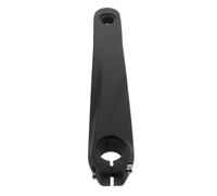 minkissy Biela Izquierda de Ciclismo de Aluminio 170mm para Bicicleta | Pieza Hueca Sola Pieza, Negro, Soporte de Reparación Rápida, Uso en Montaña