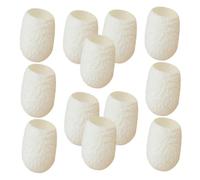 minkissy Bolas De Gusanos De Seda Natural Para Limpieza y Exfoliación Facial, 20 Piezas, Tamaño Pequeño, Suaves y Ergonómicas, Aptas Para Piel Sensible, Cuidado Facial Diario