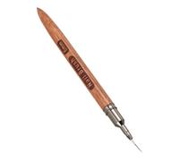 minkissy Bolígrafo para decoración de uñas de sándalo constructor varita mágica Bolígrafo de dibujo de uñas pincel de uñas pintura de manicura de dibujo de uñas de madera Light Brown