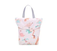 minkissy Bolsa de Portátil para Bebés Organizador de Almacenamiento con Doble Compartimento de para Recien Nacidos y Cambios Casa o Viaje