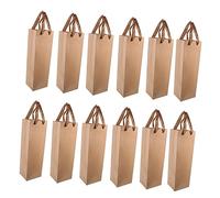 minkissy Bolsa Para Envasar Vino Tinto Kraft Papel 11x9x35 Cm Ribera Del Duero Resistente a La Tracción