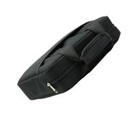 minkissy Bolsa Portátil para Efectos de Guitarra Pequeña Organizador Resistente de Tela Oxford con Diseño Ergonómico y Asa Cómoda Estuche Negro para Almacenamiento Manual