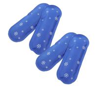 minkissy Bolsas de Hielo Reutilizables para Insulina 4 Piezas, Bolsa Térmica Portátil Azul, Estuche Isotérmico para Medicamentos, Organizador Compacto para Viaje y Almacenamiento Seguro