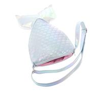 minkissy Bolso Bandolera con De Sirena para Niña Bandolera Bandolera Bandolera para Mujer Exquisito Bolso Bandolera para Niña Bandolera De Moda Bandolera De Piel Sintética