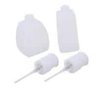 minkissy Botellas Dispensadoras Vacías De 2 Pcs Para Quitaesmalte Botellas De Presión Para Removedor De Esmalte De Uñas Ideal Para Manicura y Pedicura Diseño Práctico y Eficiente