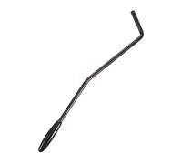 minkissy Brazo de Trémolo para Guitarra Eléctrica Barra de Metálica Negra Rosca de 6 MM Accesorio de Puente Simple Compatible para Sistema de Trémolo Uso en Instrumentos Musicales
