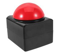 minkissy Buzzer de Respuesta para Luces y Sonido Botón de Concurso Grabable para Fiestas y Actividades Sociales para Eventos y Competencias Rápidas