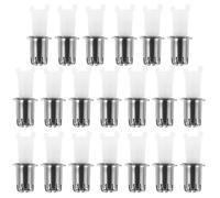 minkissy Cabezal de Repuesto para Recortador de Vello Nasal 20 Unidades Cuchillas Aplicables de Acero Inoxidable Diseño Antipellizco Resistente al Agua Compatible para Cuidado Facial