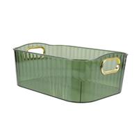 minkissy Caja Caja De Almacenamiento De Artículos Pequeños Poseedor Hacer Contenedores Organizadores Transparentes Soporte De Maquillaje De Escritorio Cazador De Focas Mini Green La Mascota