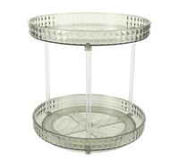 minkissy Caja De Almacenamiento De Cosméticos Contenedor De Lápiz Labial Giratorio Organizador Giratorio Organizador De Perfumes De Maquillaje Dark Green El Plastico