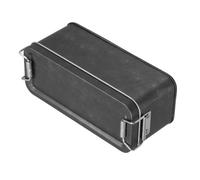 minkissy Caja De Galletas De Hojalata Latas De Galletas Latas De Almacenamiento De Joyas Contenedores De Hojalata Tarros De Lata De Vela Lata De Galletas Con Tapa Suministro De Dulces Black