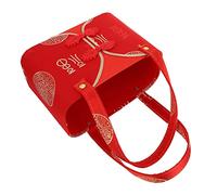 minkissy Caja De Obsequio Cesta De Flores Estilo Chino Festival De Primavera Bolsa Para Flores De Año Cubo Para Empacar