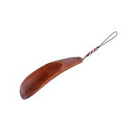 minkissy Calzadores De Madera Mini Calzador Portátil Alzazapatos Con Cuerda Prácticos Hogar y