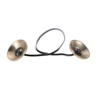 minkissy Campanas Tingsha de Dedo Nepalesas para Meditación Platillos de Percusión de Mano para Yoga Instrumento de Campana de Sonido Terapéutico para Relajación