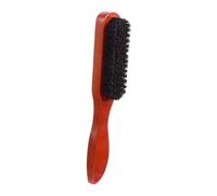 minkissy Cepillo de Afeitar y para Cabello Rizado Brocha Natural con Mango de Cepillo Desenredante y Masajeador del Cabelludo Herramienta de Cuidado para Tipo de Cabello