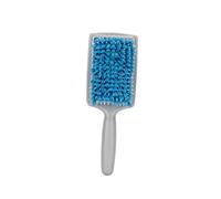 minkissy Cepillo de Secado Rápido Azul para Pelo con Cerdas Absorbentes de Microfibra Peine Ergonómico Desenredante para Cabello Fino y Delgado Reduce de Secado y Suaviza sin Secador