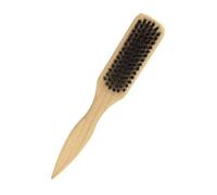 minkissy Cepillo Para Barba Cepillo De Pelo Para Hombre Lápiz Para Cejas y Barba Peine Para Barba De Sándalo Acondicionador De Barba Para Hombres Peines Para Barba Khaki Madera