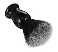 minkissy Cepillo Práctico para Vello Facial de Nylon Mango de Madera 10.30X3.20 CM Compacto y Suave para Cuidado Personal Hombres en Viaje Largo