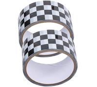 minkissy Cinta Adhesiva Multifunción Patrón de Cuadros Oscuro y Claro, 2 Rollos de 15 Metros X 4,8 Cm, Cinta de Embalaje Bopp Resistente para Sellar Cajas, Envíos y Manualidades