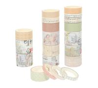 minkissy Cintas Decorativas de Papel Washi para Manualidades 20 Rollos Decorar Diarios y Fomentar Creatividad E Imaginación