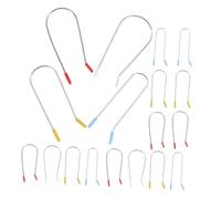 minkissy Clips de Repuesto para Rodillos Calientes Cabello 32 Piezas de Acero Inoxidable Diseño Multifuncional Fácil de Usar para Uso Doméstico y Profesionales