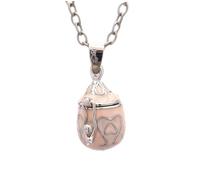 minkissy Colgante de Forma Agua Vintage Cadena Colgante Que Se Puede Joyería Conmemorativa para Recuerdos de Queridos Material de Latón