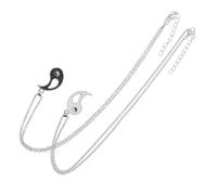 minkissy Colgante Pez Yin Yang Collar De Pareja Collar De Rompecabezas Para Amigos