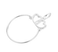 minkissy Collar Colgante Doble Charm Holder Anillo y Collar Versátil para Mujer Joyas para Fiestas y Especiales