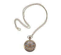 minkissy Collar De Reloj De Bolsillo Vintage Dije De Reloj De Cuarzo Antiguo Cadena De para Hombre Decoración De De Bolsillo Retro