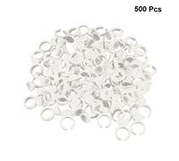 minkissy Copa De Anillo Bordada 500 Copas De Tinta Para Cejas Soporte De Anillos Contenedor Pigmento Fácil De Limpiar