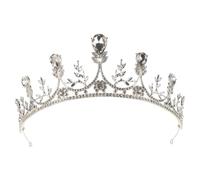 minkissy Coronas De Cristal Elegantes Accesorios Para El Cabello De Novia Para Bodas Bailes Y Desfiles