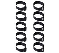 minkissy Correas de Amarre de Nylon 10 Diseño de Hebilla y Cinta Adhesiva Bandas Elásticas Reutilizables para de Patas para Entrenamiento y Trabajo