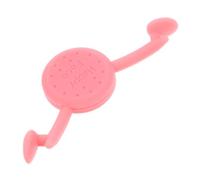minkissy Corrector De Sonrisa Aretes De Aro Toallero Automatico Mini Cuaderno De Bolsillo Figurilla Lazos De Cremallera Pendientes De Aro Grueso Cacerola Espectáculo Rosa Gel De Sílice