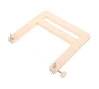 minkissy Cortador de Jabón de Madera Mango de Madera y Diseño Ergonómico Herramienta Resistente para Crear Productos de Jabón Artesanales