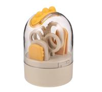 minkissy Cortaúñas para Seguro Mango Ergonómico Pinzas de Tijera para Manicura Infantil para Kit de Aseo para Recién Nacidos