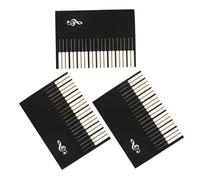 minkissy Cuaderno De Notación Musical Para Guitarra y Piano, 3 Cuadernos Pentagramas, Tamaño Compacto, Adecuado Para Principiantes y Práctica, Libro De Partituras Para Músicos Jóvenes