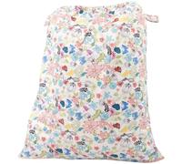 minkissy Cubo de Pañales Bolsa Colgante para Guardar Pañales Reutilizable Borde Elástico Multifuncional PU Sucios y Kits de Baño Mojados Viaje