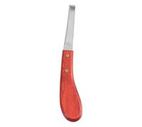 minkissy Cuchillo de Herradura para Reparación de Cascos Derecho, Acero Inoxidable Resistente, Herramienta Portátil para Herrar Caballos, Suministros Ecuestres Profesionales para Cuidado