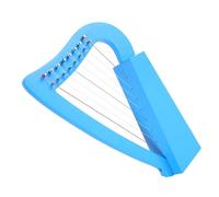 minkissy Cuerdas Lyra de Madera Arpa Clásica Portátil para Principiantes Instrumento Musical con Sonido Armónico y Duradero Adecuado para Adultos