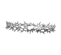 minkissy De Espinas Fiesta Accesorios Para El Cabello Antigua De Boda De Plata Coronas Para Mujeres Novia Nupcial Tocados De Accesorios Para El Cabello