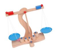 minkissy de Madera Educativo para de Escala Equilibrada DIY Juguete Interactivo para Aprendizaje Matemático y Desarrollo Cognitivo Familiar