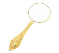 minkissy de Mano Vintage con Mango Ergonómico y Lente Óptica de Alta Magnificación para Lectura Inspección y Observación Cómoda Portátil y Ligera para Usuarios Que Buscan Detalle y