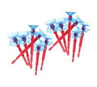 minkissy de Ventosas para Niños 12 Piezas de Flechas de Plástico Juguete Deportivo al Aire Libre para Juegos y Fiestas Diversión Garantizada