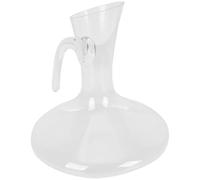 minkissy Decantador de Vino de Vidrio Creativo Capacidad de 1800ml, Fácil de Limpiar y Aireador, Dispensador Elegante Adecuado para Fiestas y Uso Doméstico