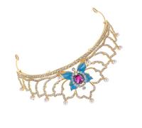 minkissy Diadema de Celebración para Mujer Diseño de Tiaras Egipcias, Ligera y Cómoda, Accesorio para Fiestas, Bodas y Disfraces de Mascarada, Tocado Elegante para Eventos Festivos