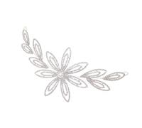 minkissy Diadema Nupcial de Diamantes de Imitación de Plata de Moda Tocado Multiusos para Mujeres Y Niñas