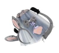 minkissy Diadema Orejas De Burro Adorable Conjunto De Accesorios Para Disfraz De Burro Para Fiesta De Cosplay y Disfraz De Halloween