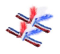 minkissy Diademas Para El Día De La Independencia 2 Piezas Ligeras Y Cómodas Para Todas Las Edades