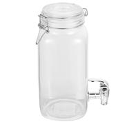 minkissy Dispensador de Bebidas Capacidad 1l o 2l con Grifo y Tapa Sellada de Diseño Práctico para Servir Jugos y Vinos Hogar